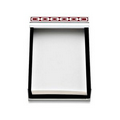 Reed & Barton Silver Link Poppy 4 x 6 Memo Pad